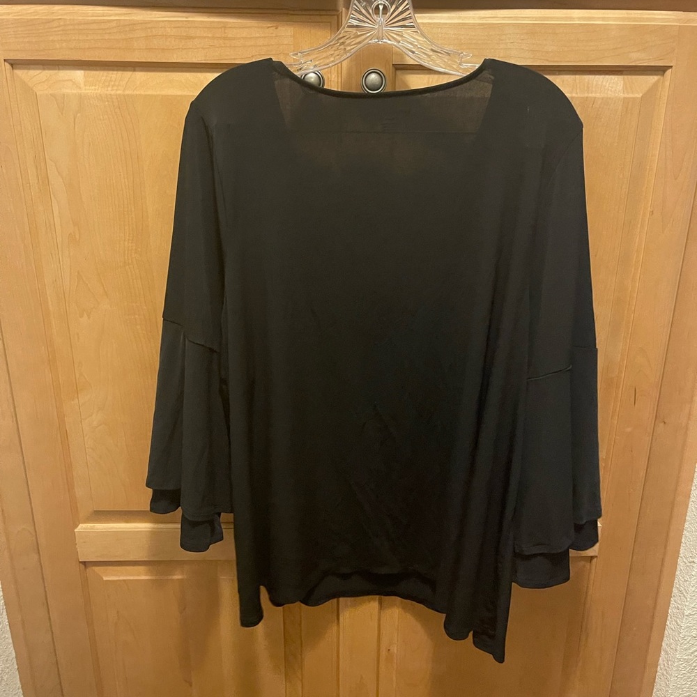 Lane Bryant black blouse, size 24-26